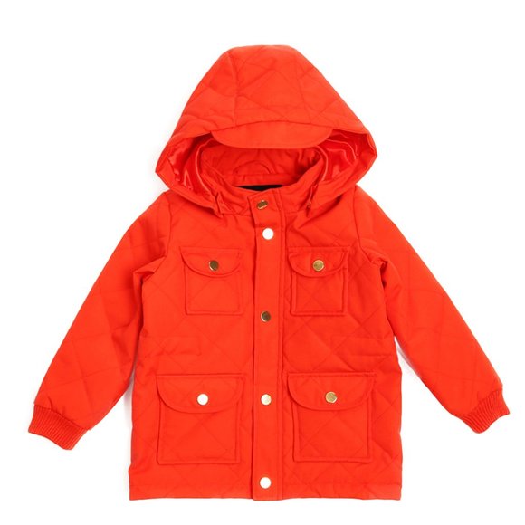 Mini Rodini Quilt Jacket Red - Picture 1 of 4